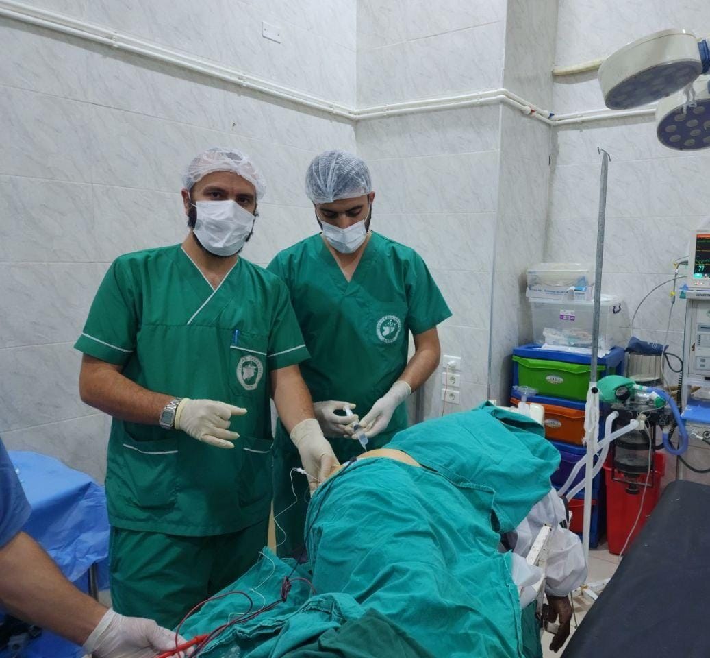 الهيئة السورية للاختصاصات الطبية قصة نجاح في التخدير الناحي